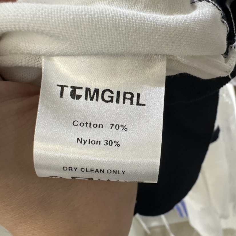 TOMGIRL韓國直郵㊣女裝新品熱賣推薦25春夏時尚休閑真品針織衫TOMGIRL針織衫