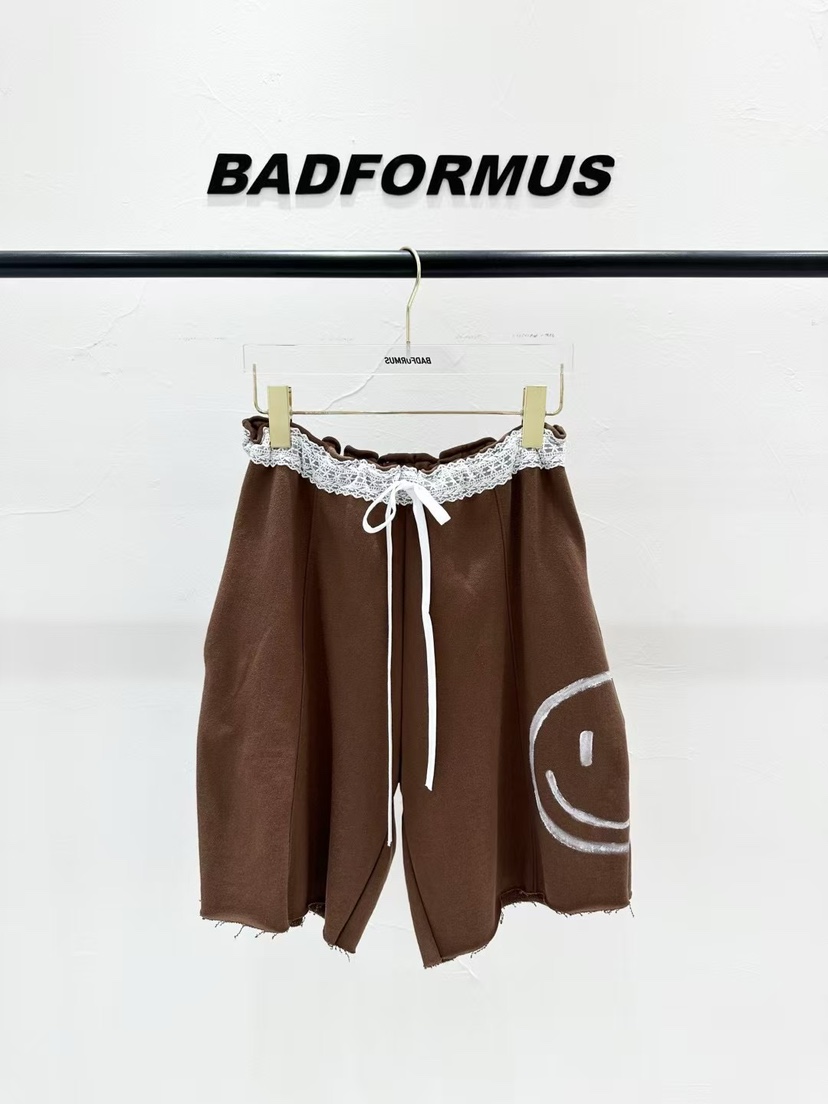 BADFORMUS韓國代購㊣女裝新品人氣時尚職業熱賣推薦真品短褲BADFORMUS短褲圖色1