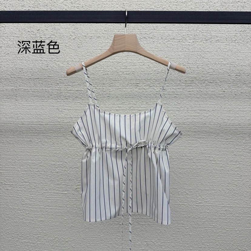 AT THE BAGEL東大門㊣實拍女士新品25春夏人氣職業吊帶背心AT THE BAGEL吊帶/背心圖色2