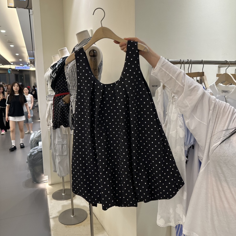TOMGIRL韓國代購㊣女士新款休閑職業25春夏真品時尚熱賣連衣裙TOMGIRL連衣裙圖色2
