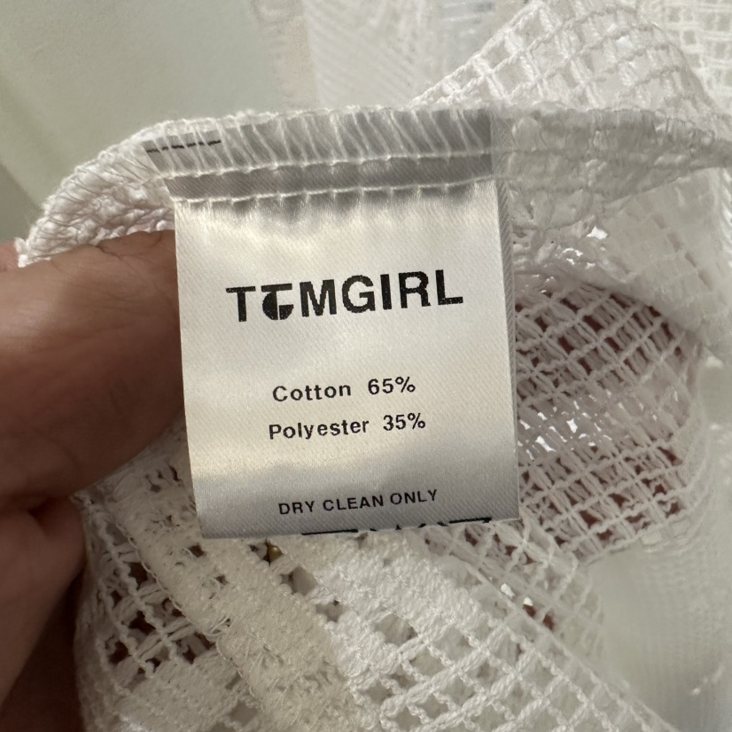 TOMGIRL韓國直郵㊣女裝新款時尚真品熱賣推薦休閑襯衫蕾絲衫TOMGIRL襯衫/蕾絲衫