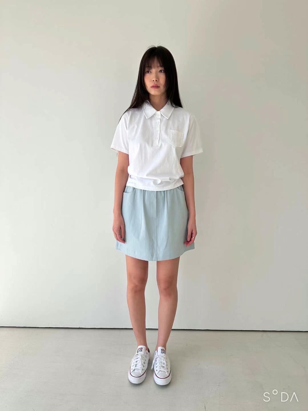 CYLINDER東大門㊣實拍女士新款休閑推薦時尚人氣職業真品短裙CYLINDER短裙