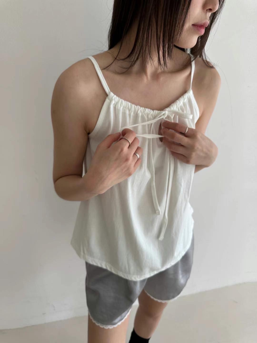 CYLINDER韓國直郵㊣女士新款人氣休閑熱賣推薦職業吊帶背心CYLINDER吊帶/背心