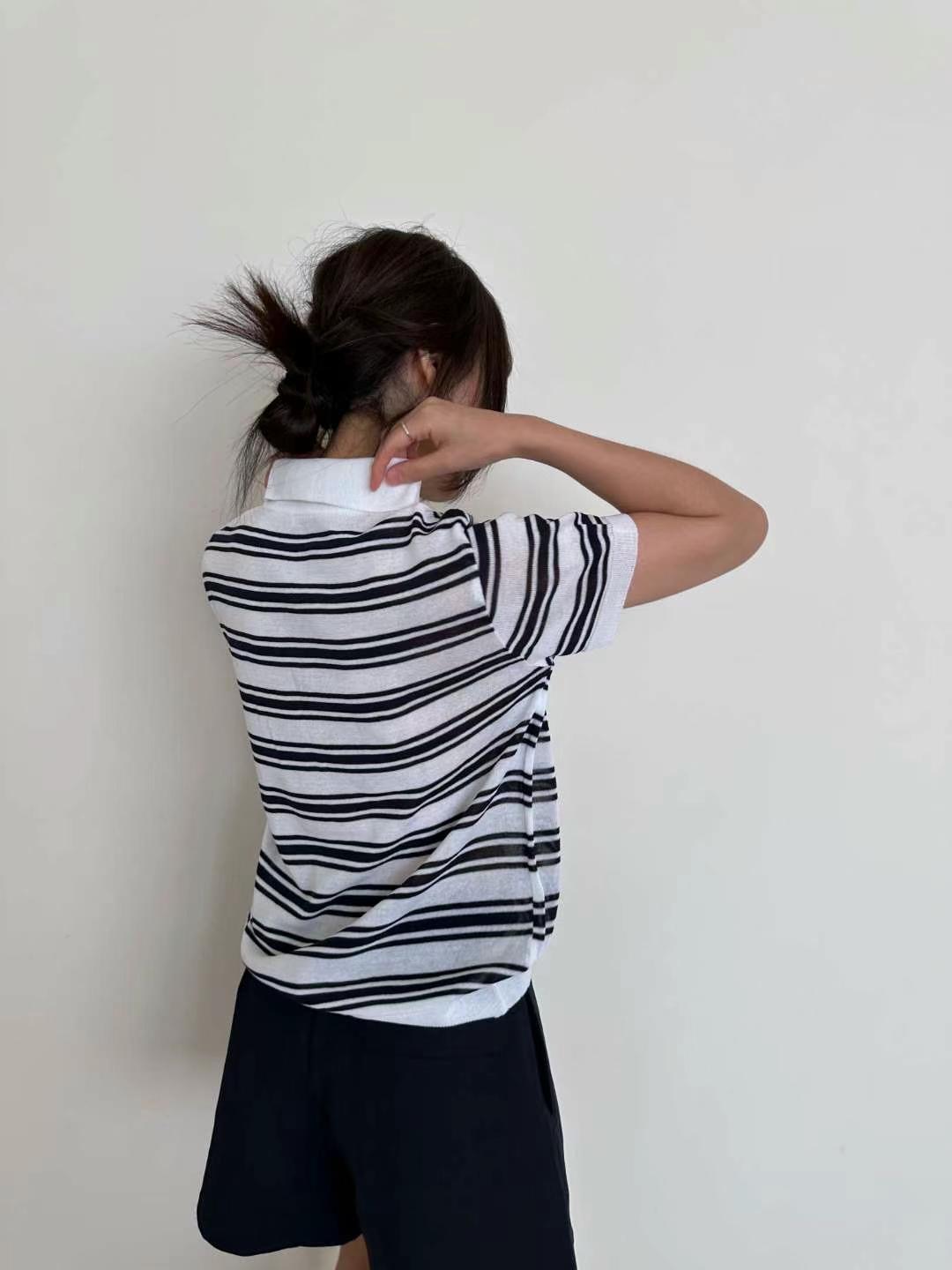 CYLINDER東大門㊣直郵女士新品真品時尚25春夏職業推薦針織衫CYLINDER針織衫