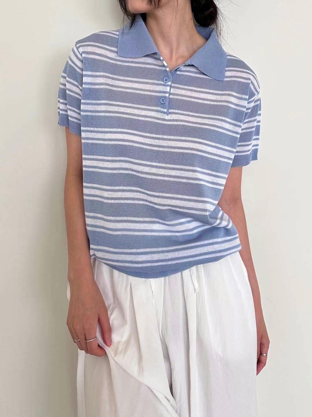 CYLINDER東大門㊣直郵女士新品真品時尚25春夏職業推薦針織衫CYLINDER針織衫圖色3