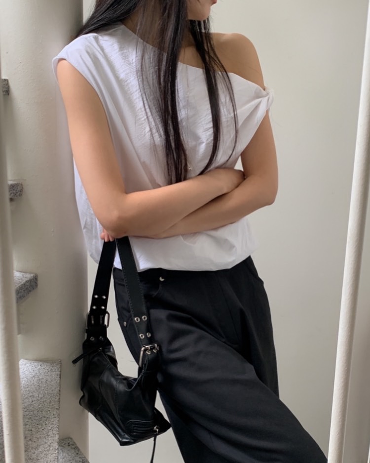 ROUGH韓國直郵㊣女裝新款25春夏熱賣休閑人氣真品職業吊帶背心ROUGH吊帶/背心