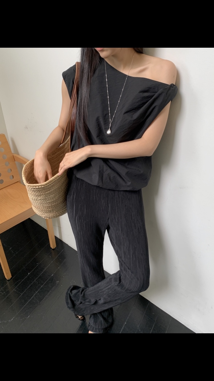 ROUGH韓國直郵㊣女裝新款25春夏熱賣休閑人氣真品職業吊帶背心ROUGH吊帶/背心