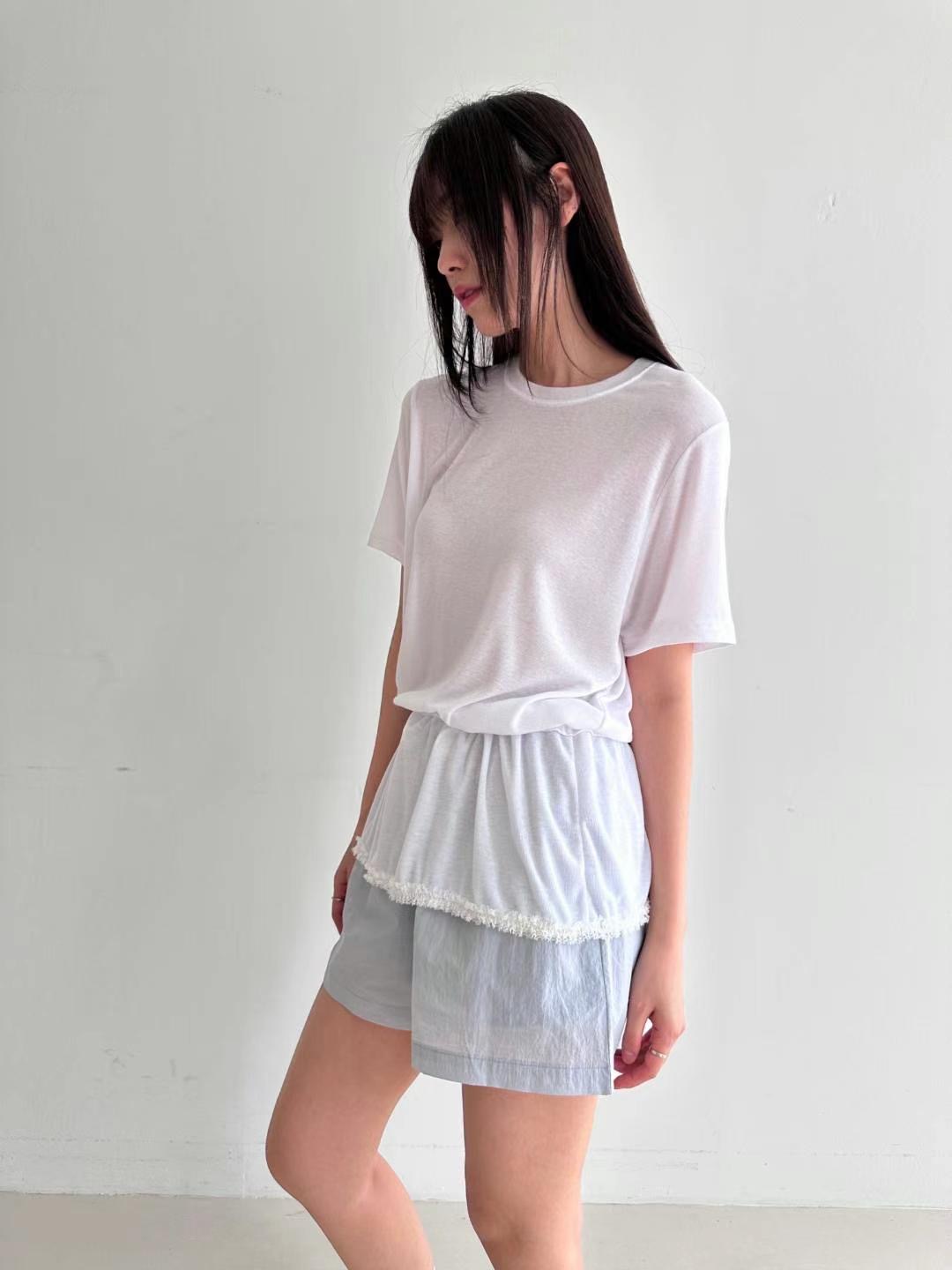 CYLINDER東大門㊣代購女裝新品休閑25春夏職業時尚人氣推薦T恤CYLINDERT恤