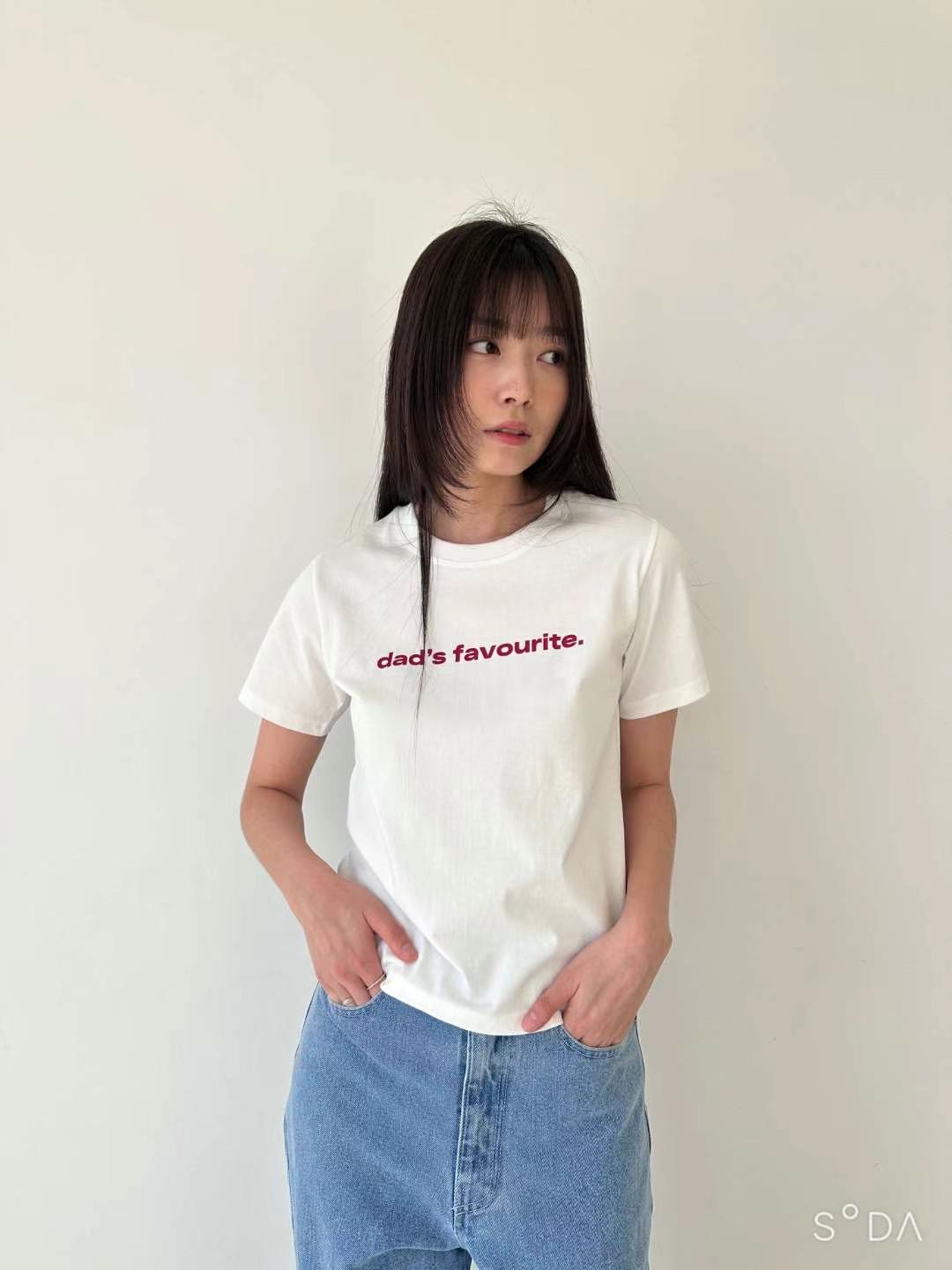 CYLINDER東大門㊣代購女士新品25春夏熱賣職業推薦休閑人氣T恤CYLINDERT恤