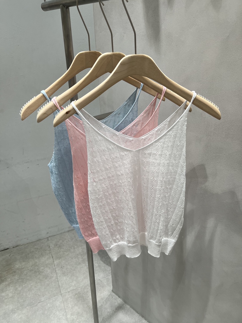 EVERCOMMERCE METICULOUSLY DESIGNED東大門㊣直郵女裝新款真品吊帶背心亞麻EVERCOMMERCE METICULOUSLY DESIGNED吊帶/背心