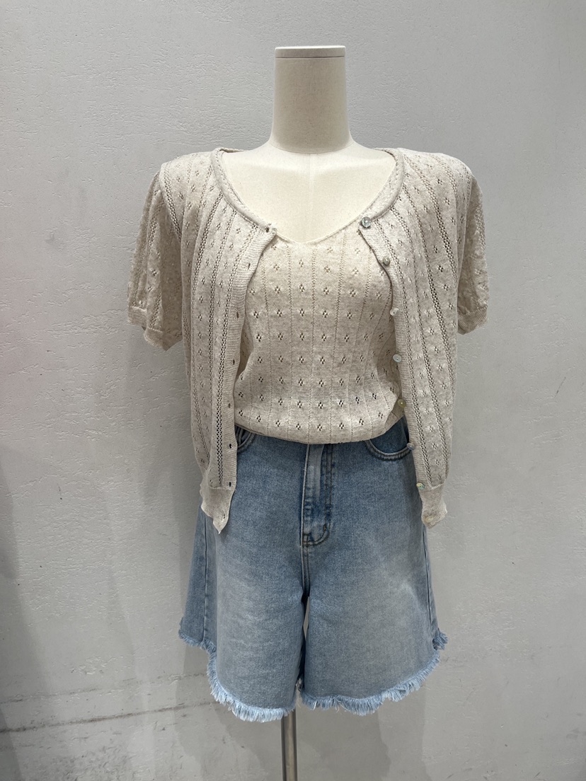 EVERCOMMERCE METICULOUSLY DESIGNED東大門㊣直郵女裝新款真品吊帶背心亞麻EVERCOMMERCE METICULOUSLY DESIGNED吊帶/背心