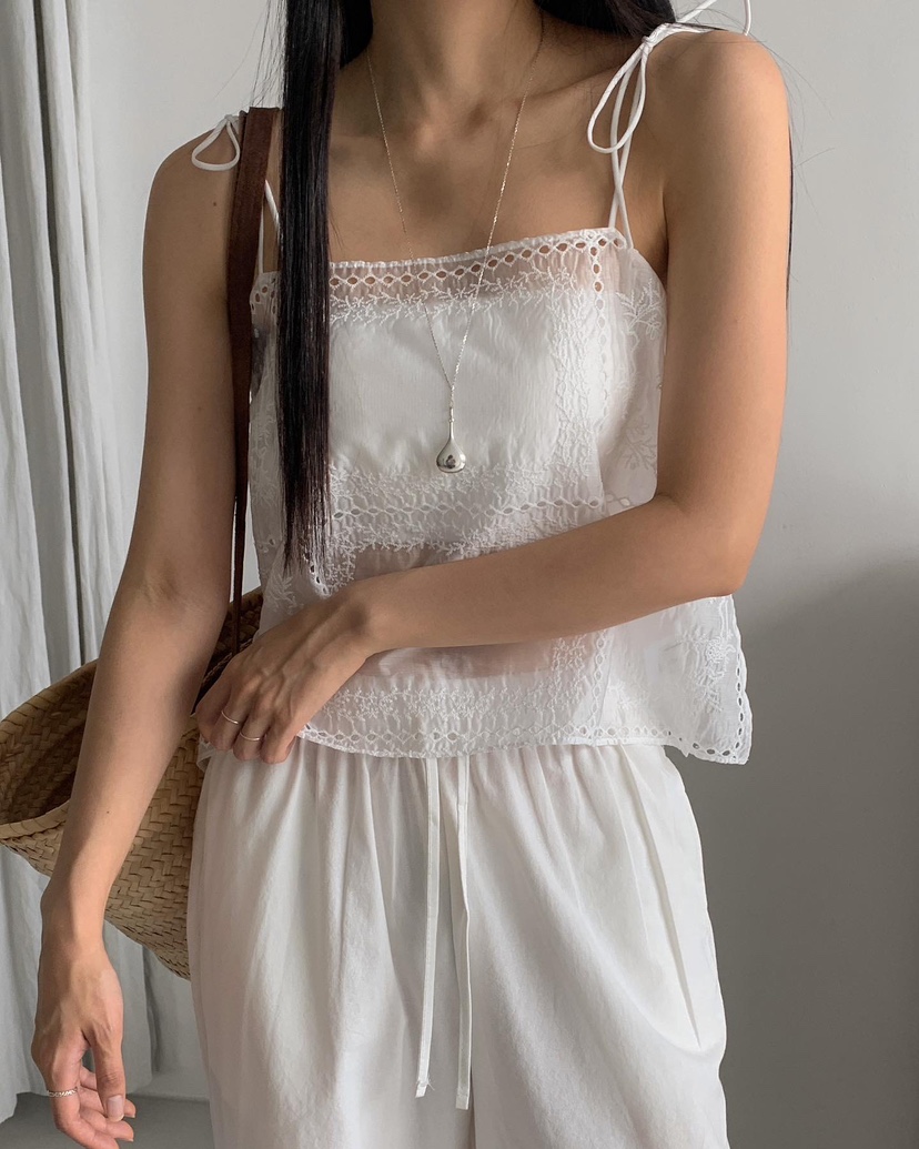 ROUGH韓國直郵㊣女裝新款職業人氣熱賣真品休閑時尚吊帶背心ROUGH吊帶/背心