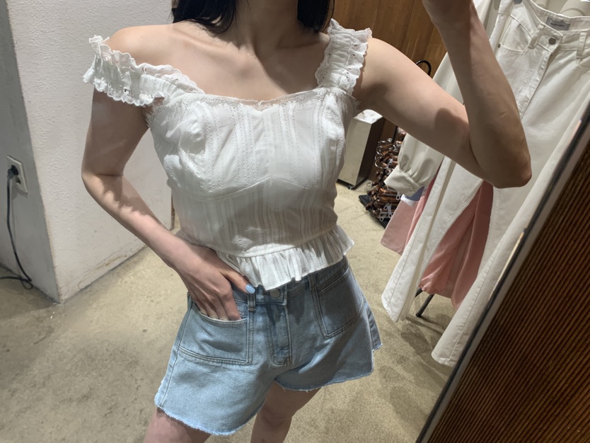 2TWO MOON韓國直郵㊣女裝新品熱賣人氣時尚休閑吊帶背心蕾絲2TWO MOON吊帶/背心