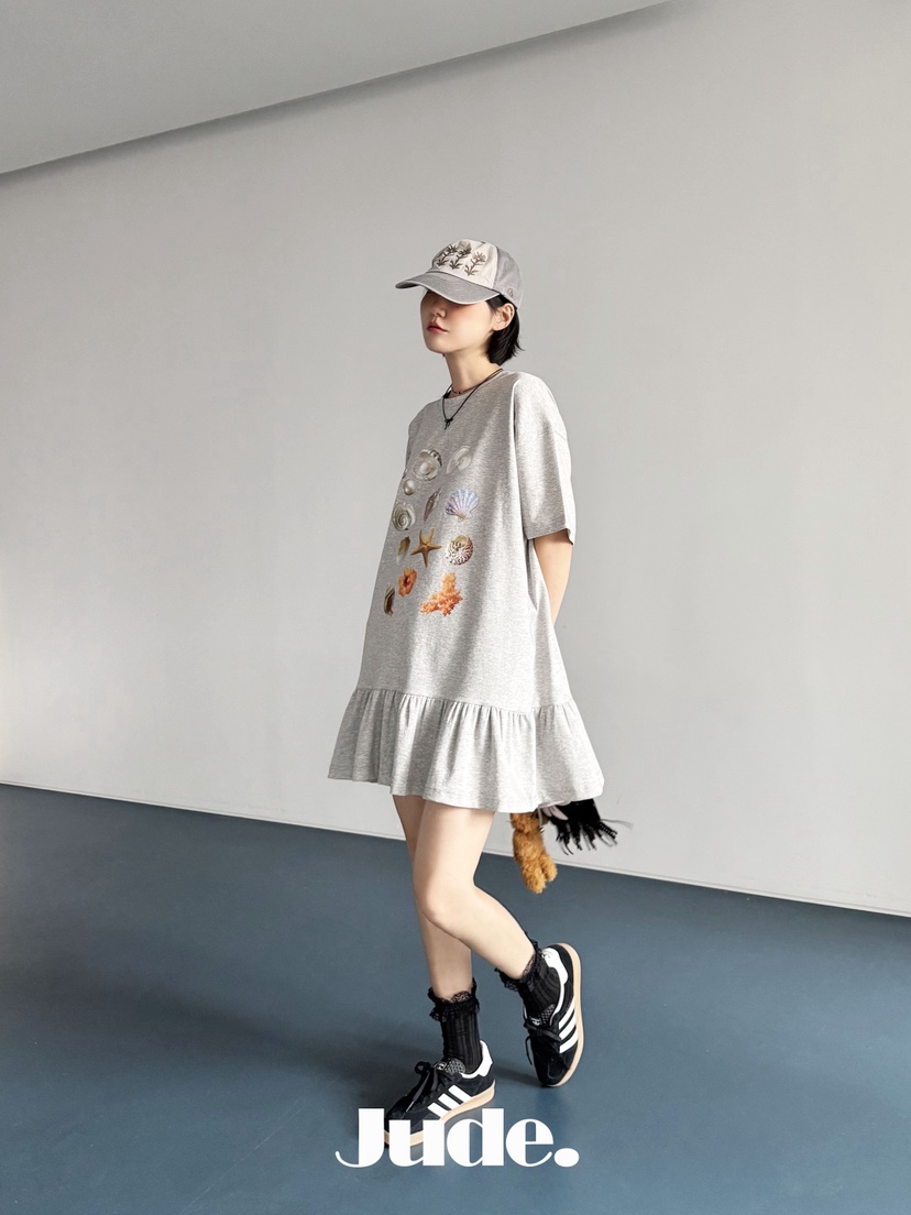 HEYJUDE韓國直郵㊣女裝新款熱賣時尚25春夏推薦休閑職業連衣裙HEYJUDE連衣裙