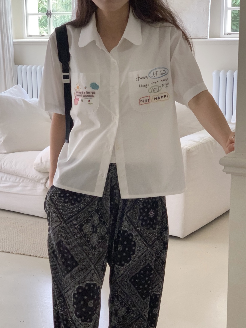 TOLL東大門㊣直郵女裝新款人氣熱賣25春夏真品時尚襯衫蕾絲衫TOLL襯衫/蕾絲衫