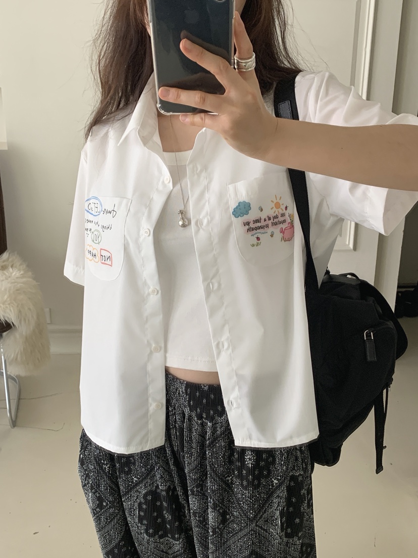 TOLL東大門㊣直郵女裝新款人氣熱賣25春夏真品時尚襯衫蕾絲衫TOLL襯衫/蕾絲衫