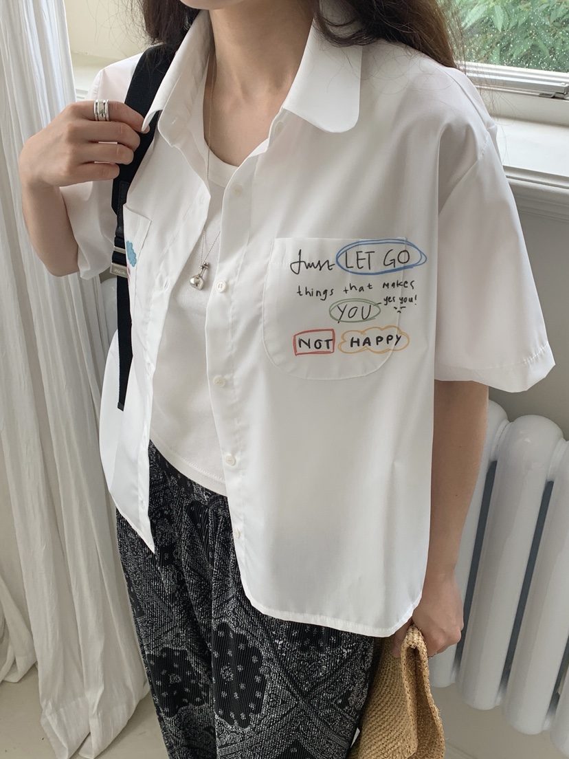 TOLL東大門㊣直郵女裝新款人氣熱賣25春夏真品時尚襯衫蕾絲衫TOLL襯衫/蕾絲衫