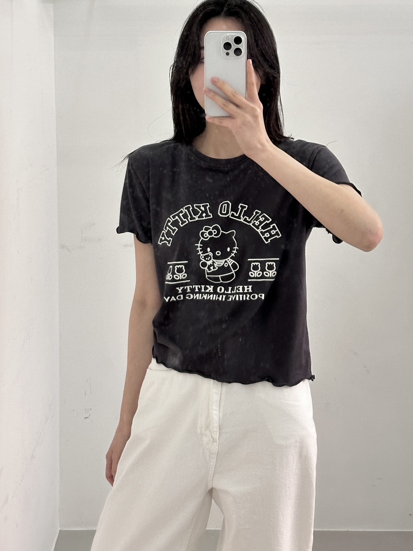 PEPPER-L東大門㊣直郵女裝新品熱賣休閑人氣真品推薦25春夏T恤PEPPERT恤