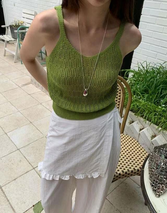 SMILE韓國代購㊣女士新品職業時尚熱賣推薦人氣真品吊帶背心SMILE吊帶/背心