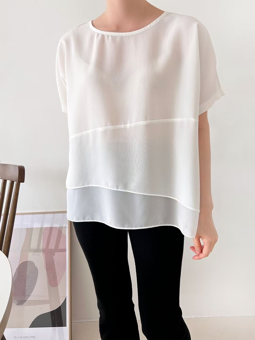 DAILY PROJECT-데일리프로젝트-T東大門㊣代購女裝新品25春夏襯衫蕾絲衫DAILY PROJECT襯衫/蕾絲衫