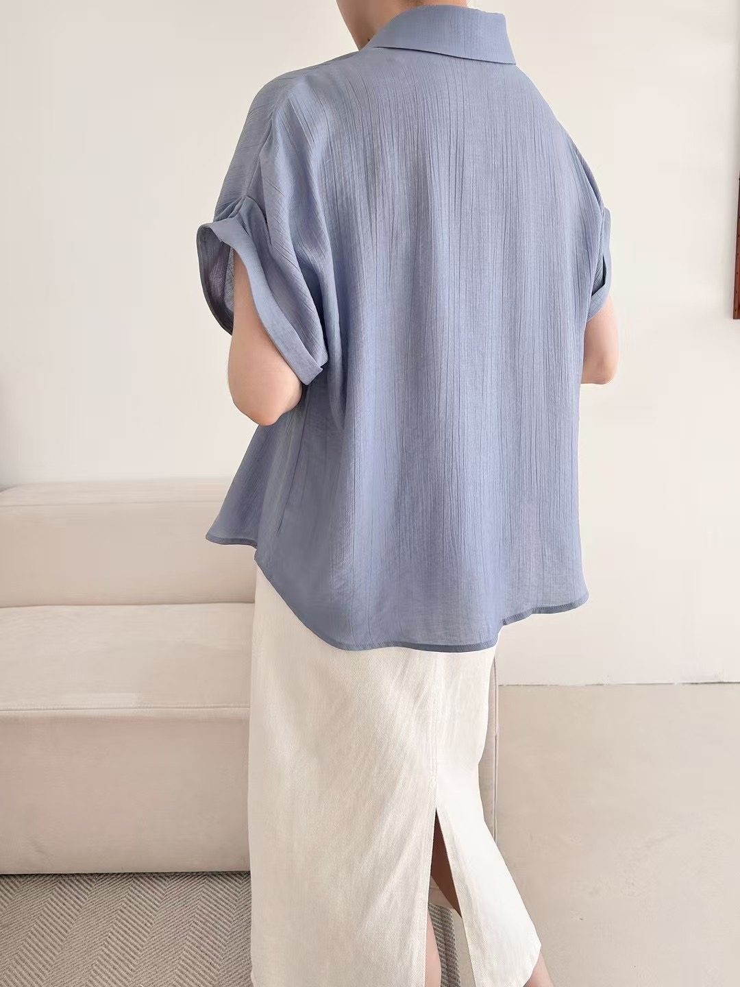 DAILY PROJECT-데일리프로젝트-T韓國直郵㊣女裝新品熱賣襯衫蕾絲衫DAILY PROJECT襯衫/蕾絲衫