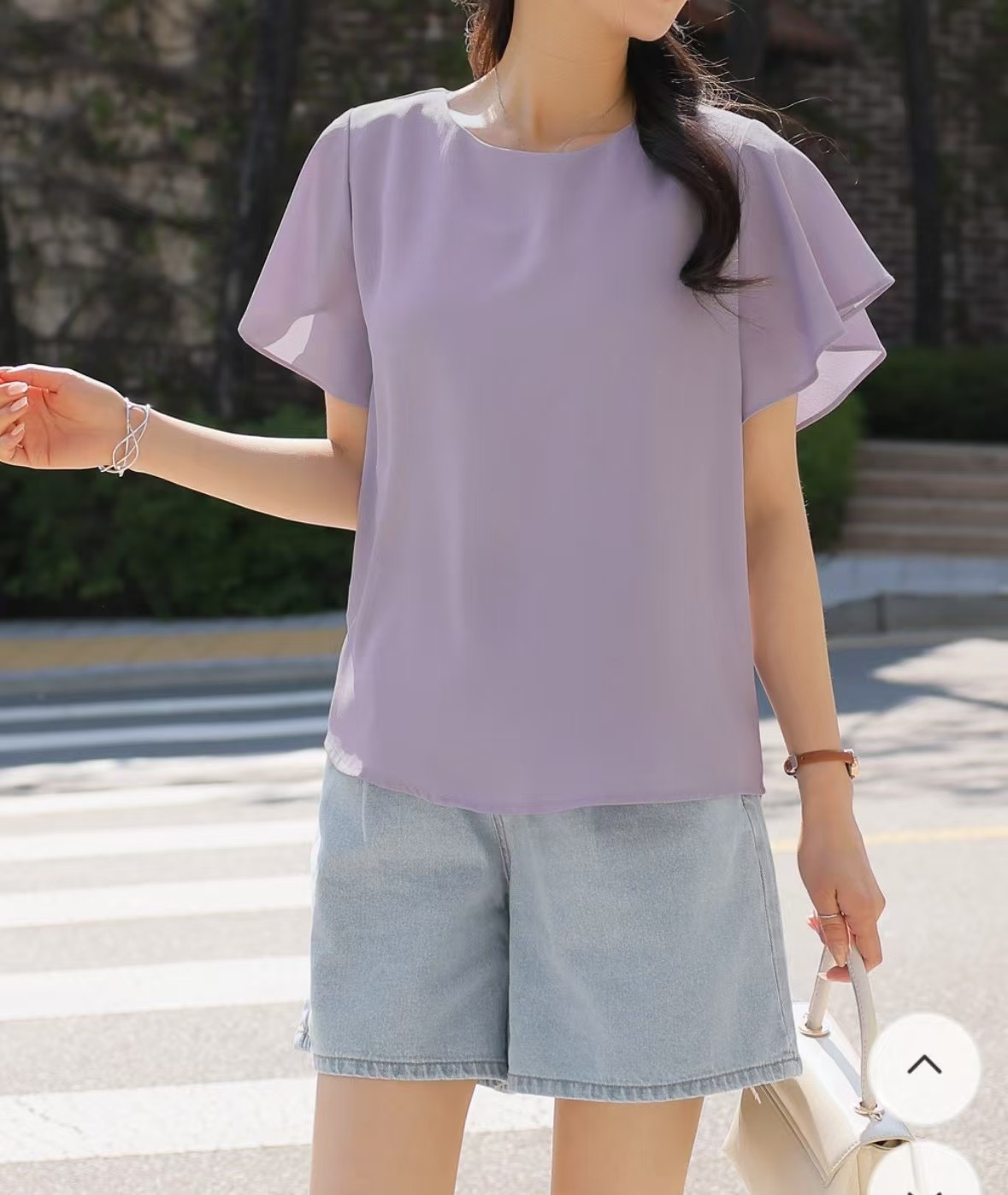 DAILY PROJECT-데일리프로젝트-T東大門㊣實拍女士新品休閑襯衫蕾絲衫DAILY PROJECT襯衫/蕾絲衫