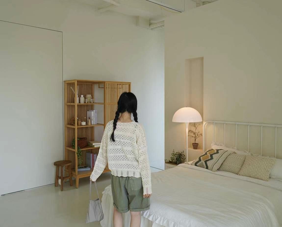 SMILE韓國直郵㊣女士新品真品25春夏時尚休閑推薦針織衫開衫SMILE針織衫