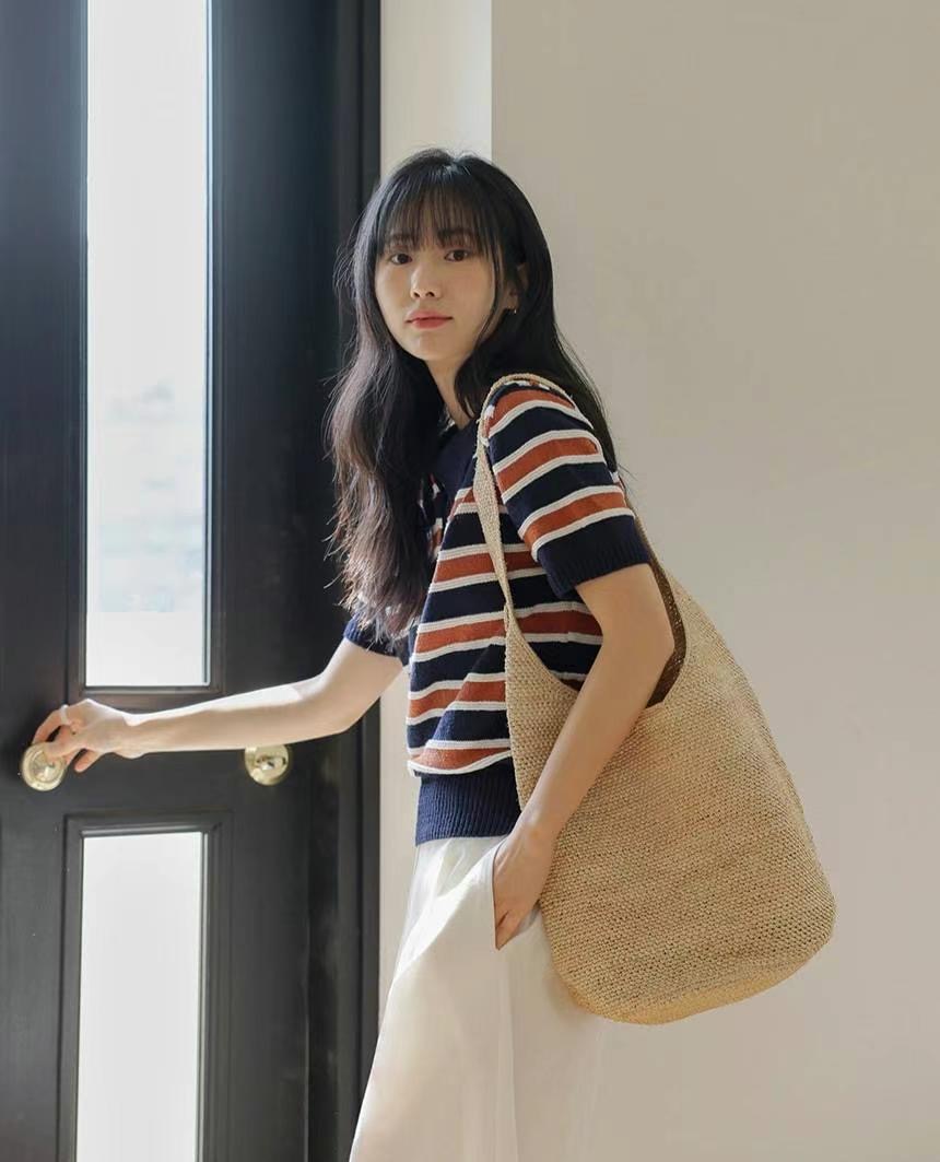 SMILE東大門㊣直郵女裝新品推薦時尚職業休閑人氣熱賣針織衫SMILE針織衫