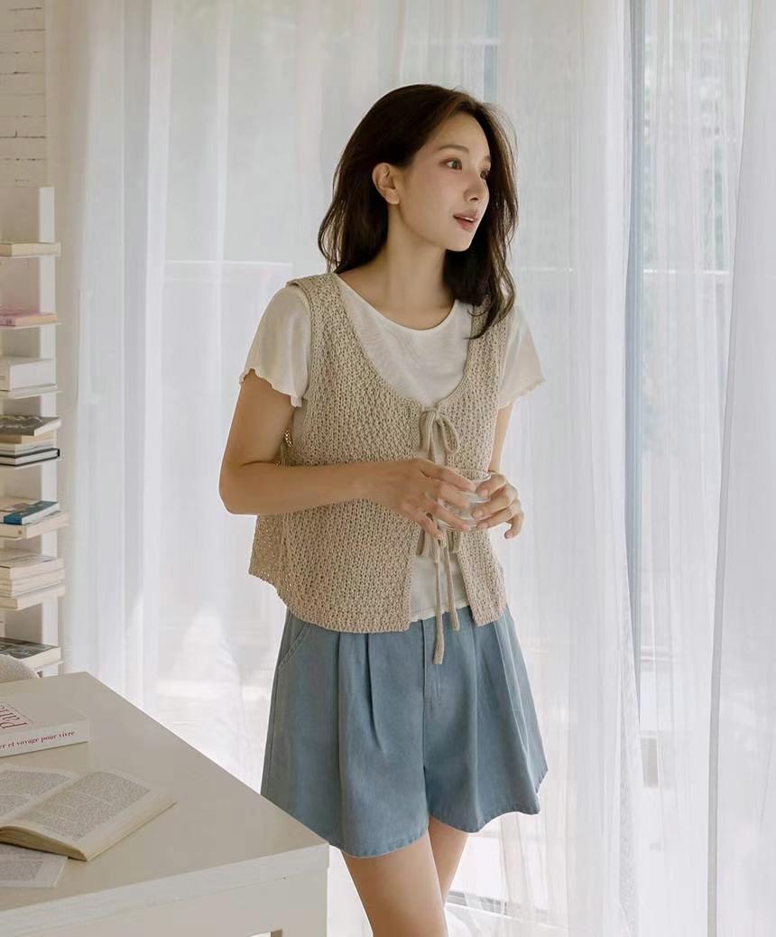 SMILE東大門㊣直郵女裝新品推薦休閑熱賣時尚吊帶背心雙面緊身SMILE吊帶/背心