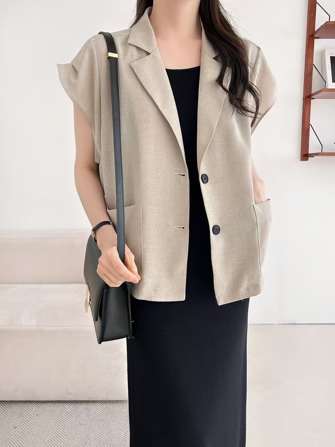 DAILY PROJECT-데일리프로젝트-T東大門㊣直郵女裝新品職業夾克DAILY PROJECT夾克圖色2