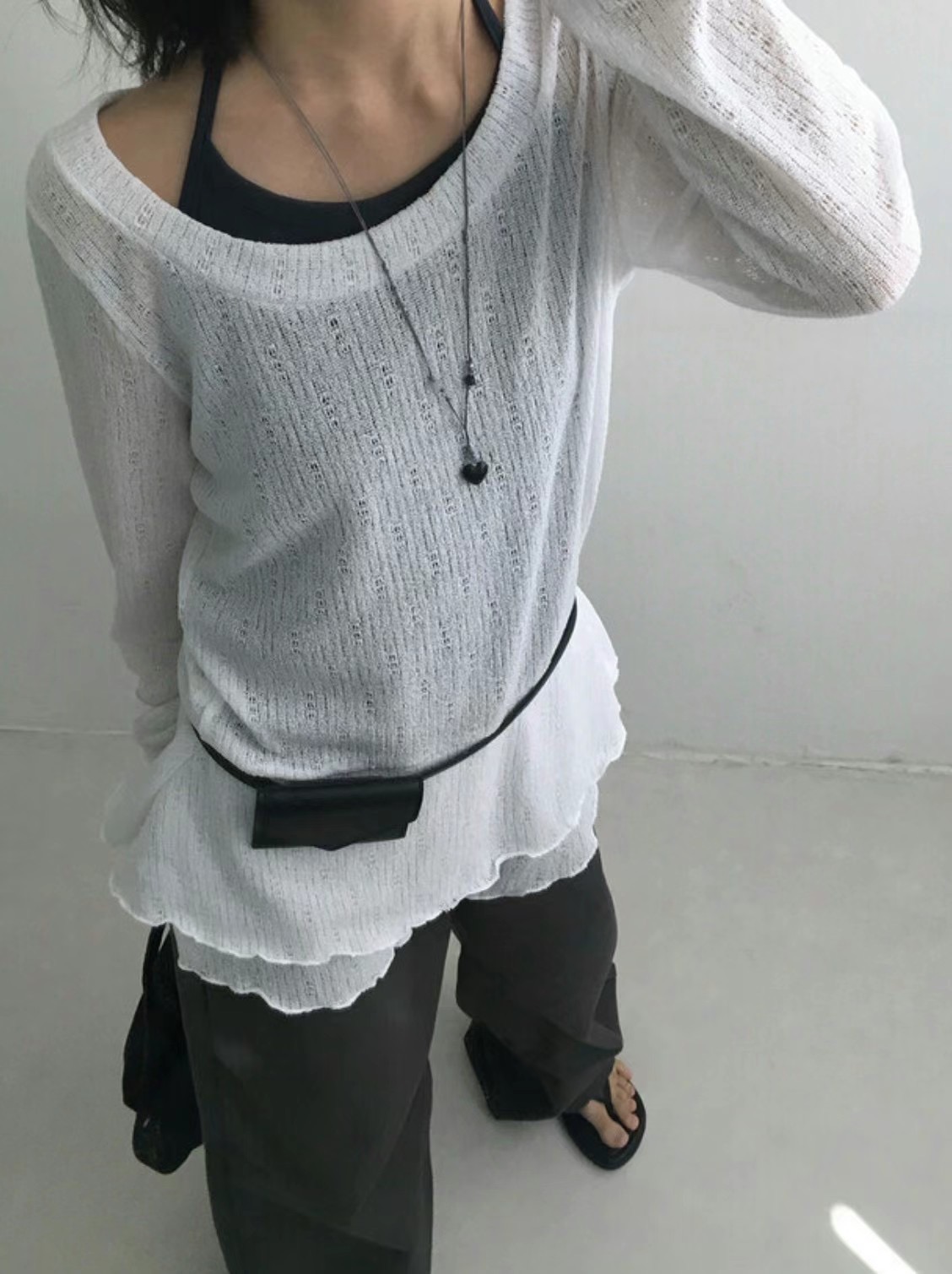 MIMISHOUS-미미네집-T東大門㊣直郵女士新品25春夏連衣裙含腰包MIMISHOUS連衣裙