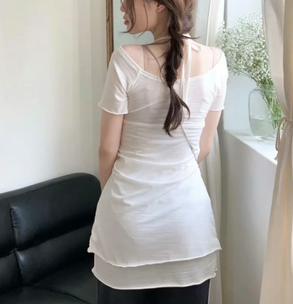 MIMISHOUS-미미네집-T韓國代購㊣女裝新品人氣推薦連衣裙MIMISHOUS連衣裙
