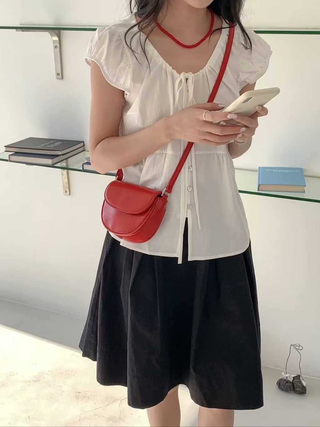 ORANGE-오렌지-OT韓國直郵㊣女裝新品人氣職業單肩斜跨包ORANGE單肩/斜跨包