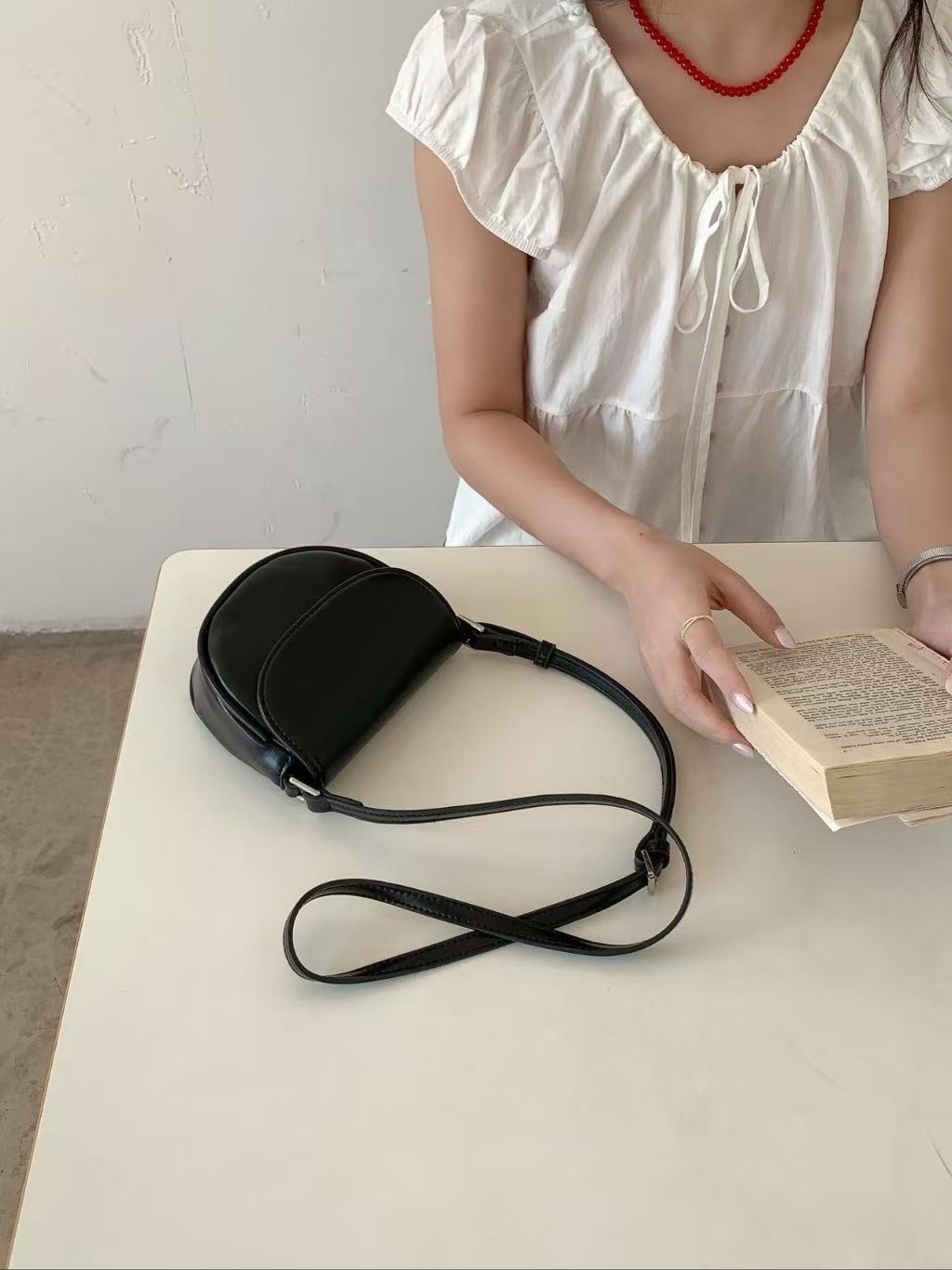 ORANGE-오렌지-OT韓國直郵㊣女裝新品人氣職業單肩斜跨包ORANGE單肩/斜跨包圖色2