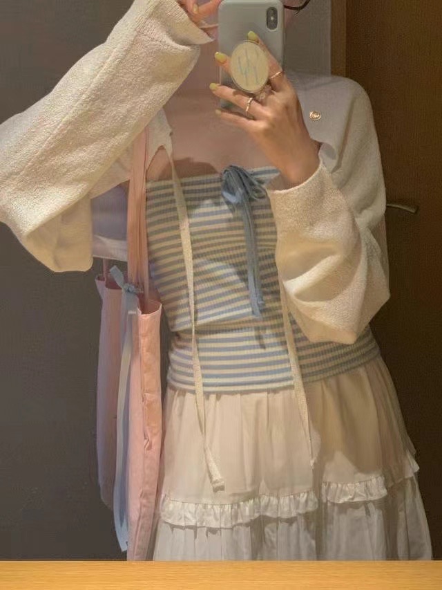 BUNNYFLOWER2東大門㊣直郵女士新品時尚休閑真品推薦熱賣長裙BUNNYFLOWER2長裙