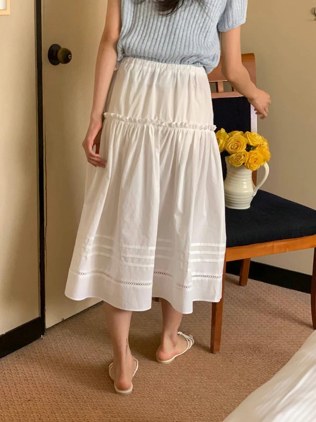FLUTTER東大門㊣代購女裝新品25春夏休閑熱賣人氣職業時尚長裙FLUTTER/INOUF長裙