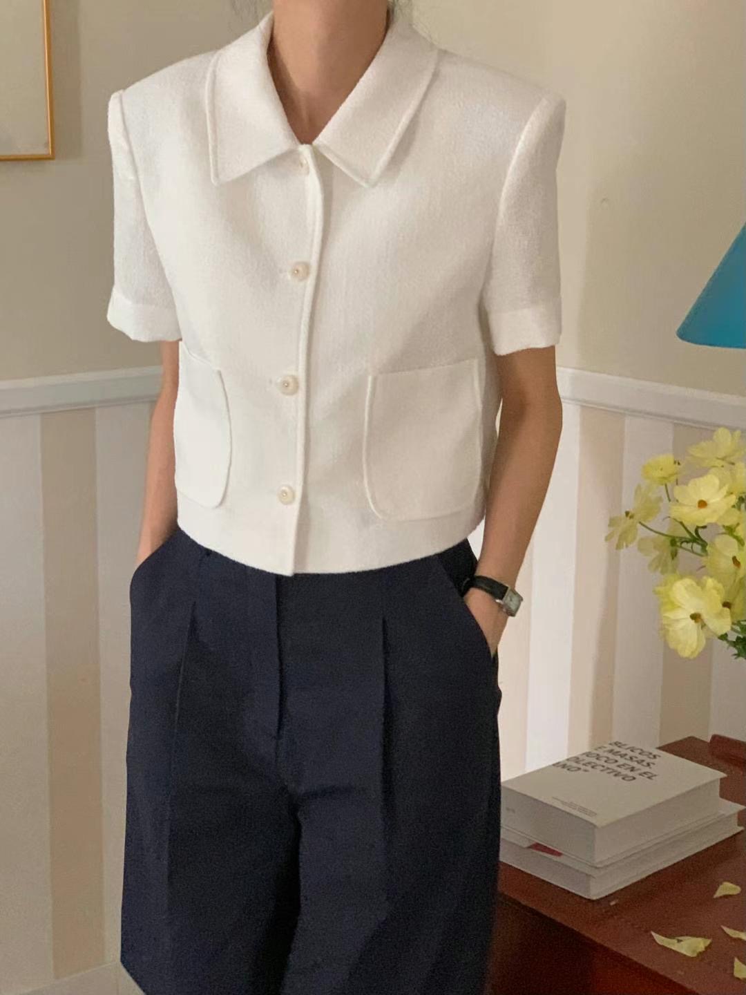 FLUTTER東大門㊣直郵女裝新款熱賣職業休閑推薦人氣真品夾克FLUTTER/INOUF夾克圖色2