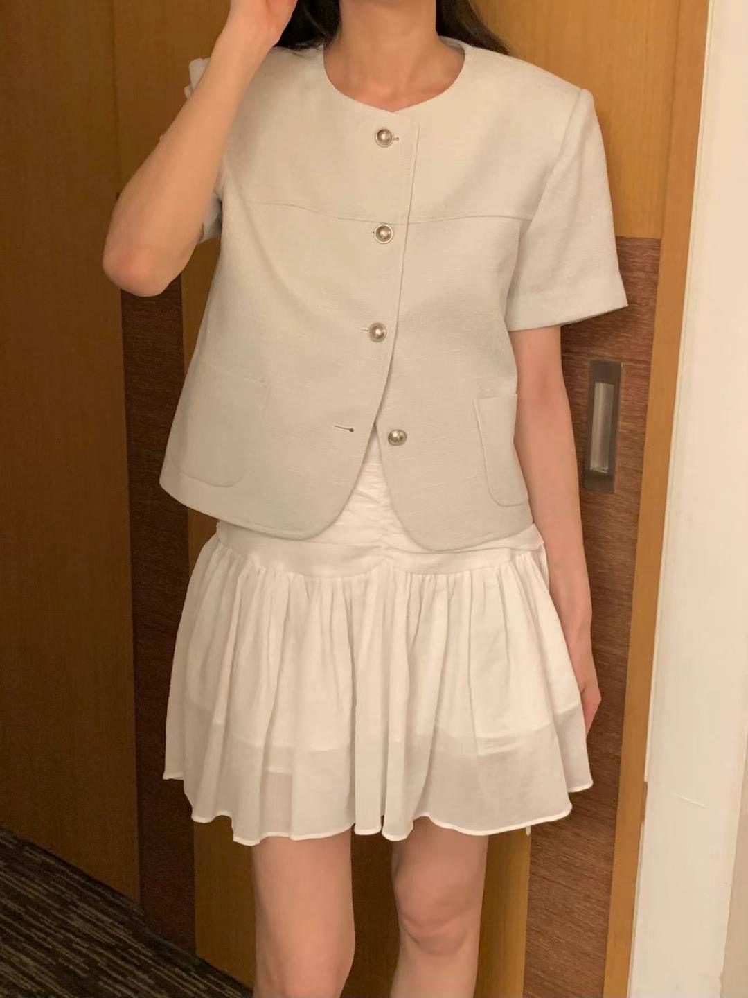 FLUTTER韓國直郵㊣女士新款人氣推薦25春夏熱賣休閑職業夾克FLUTTER/INOUF夾克圖色2