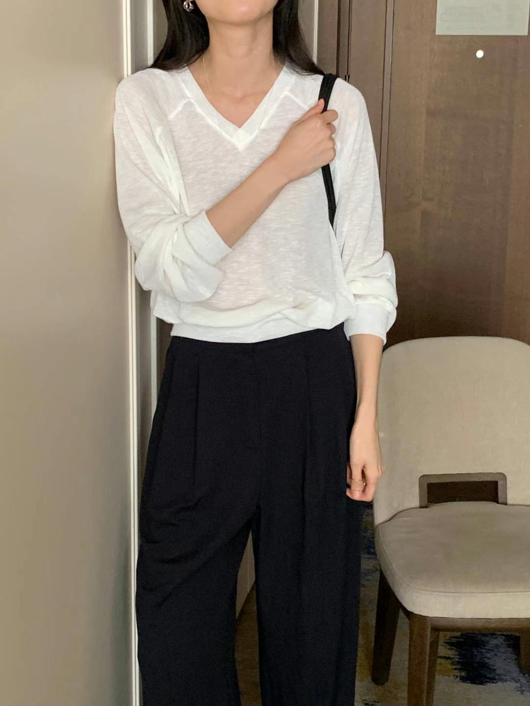 FLUTTER韓國直郵㊣女士新品時尚職業真品推薦休閑25春夏衛衣FLUTTER/INOUF衛衣