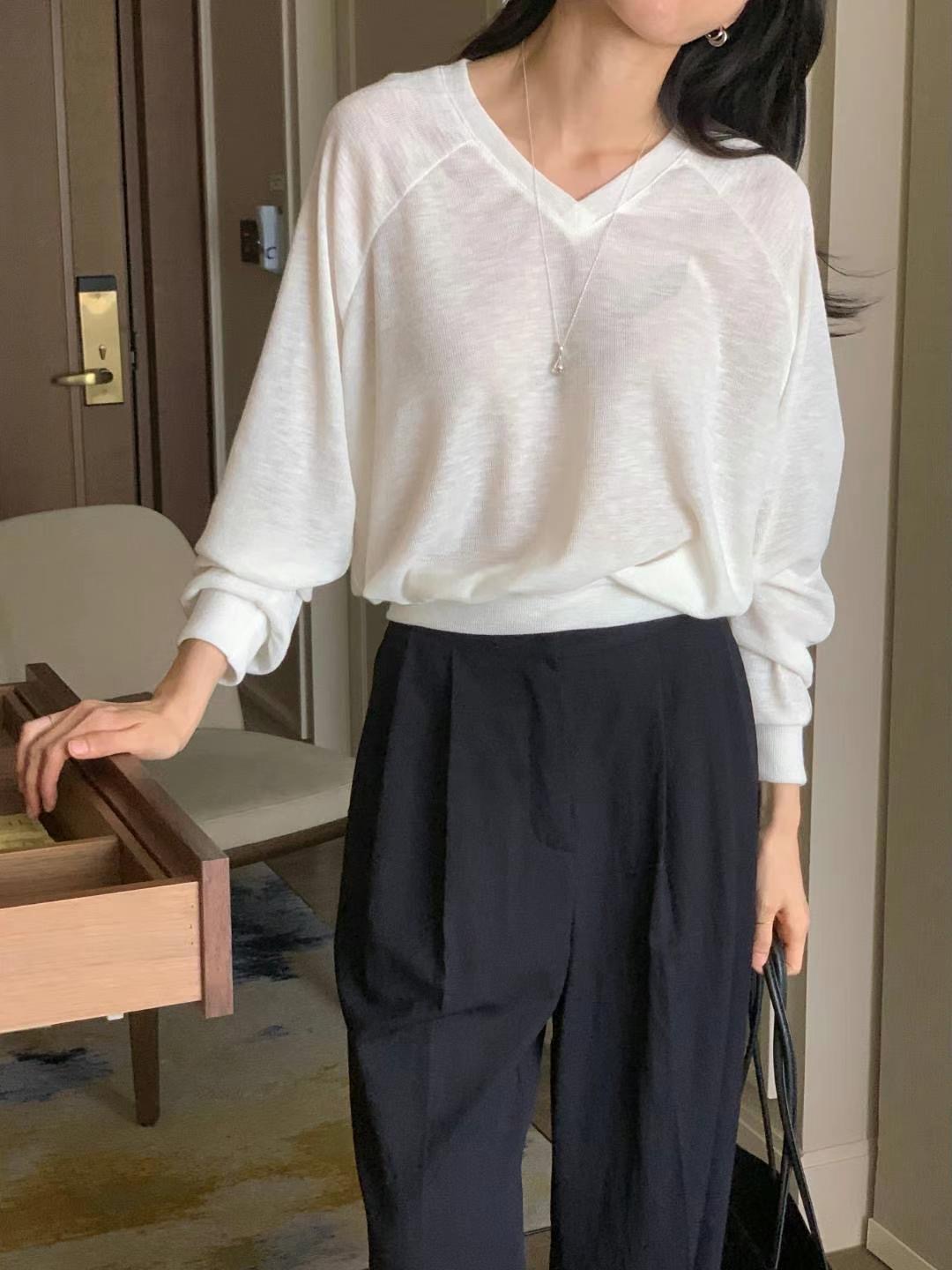 FLUTTER韓國直郵㊣女士新品時尚職業真品推薦休閑25春夏衛衣FLUTTER/INOUF衛衣圖色2