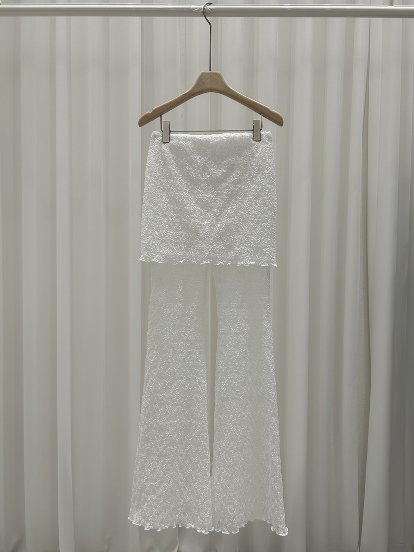 IF YOU SAY SO東大門㊣實拍女裝新品職業25春夏裙褲蕾絲IF YOU SAY SO裙褲