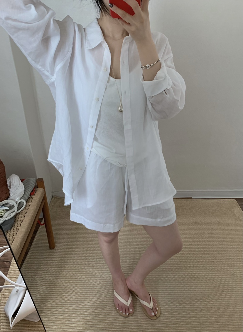 TWENTY FOUR SEVEN24-7東大門㊣代購女士新品職業套裝套裝亞麻TEWNTY FOUR SEVEN24-7套裝