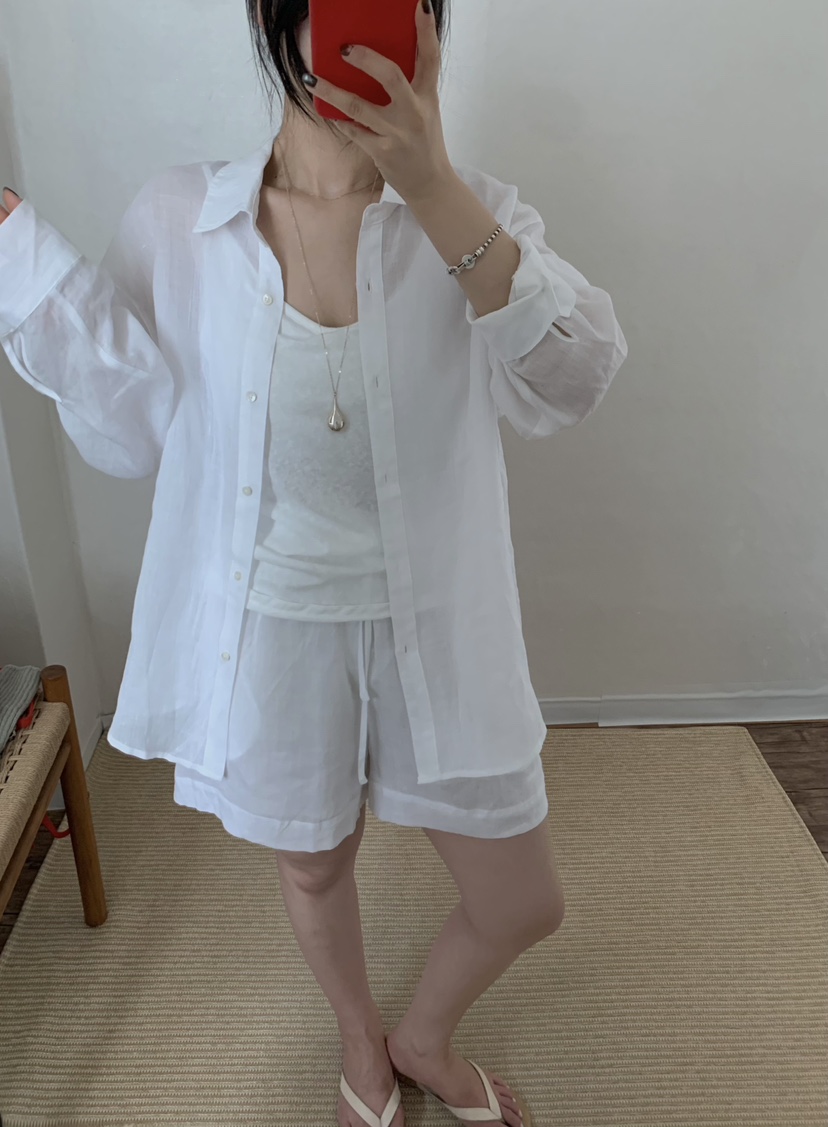 TWENTY FOUR SEVEN24-7東大門㊣代購女士新品職業套裝套裝亞麻TEWNTY FOUR SEVEN24-7套裝