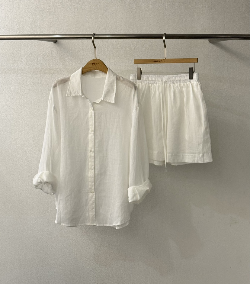 TWENTY FOUR SEVEN24-7東大門㊣代購女士新品職業套裝套裝亞麻TEWNTY FOUR SEVEN24-7套裝