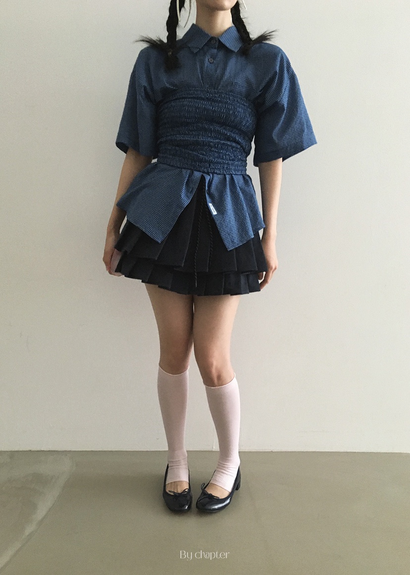 BY CHAPTER韓國代購㊣女裝新款25春夏人氣推薦時尚休閑裙褲Chapter裙褲