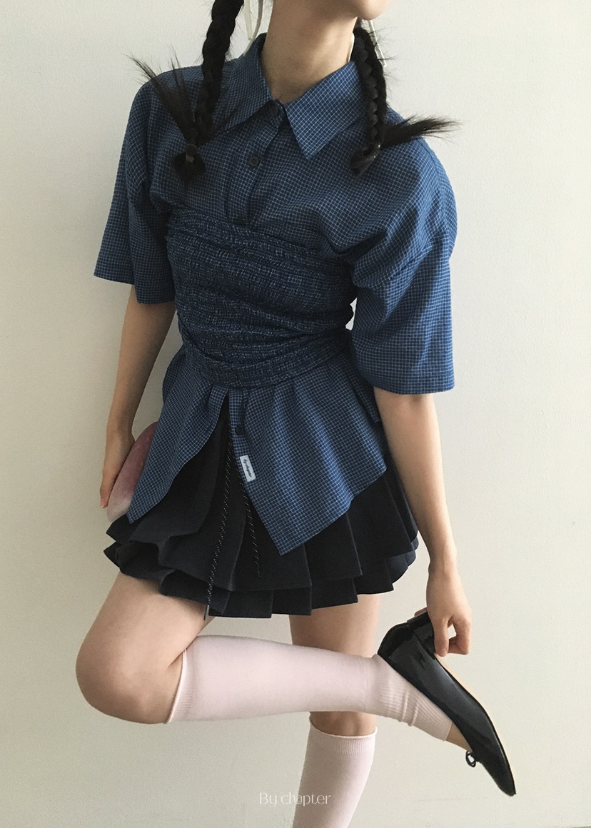 BY CHAPTER韓國代購㊣女裝新款25春夏人氣推薦時尚休閑裙褲Chapter裙褲