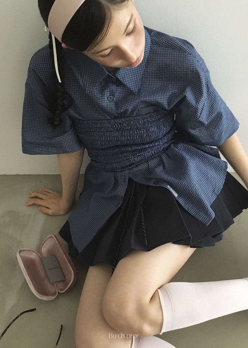 BY CHAPTER韓國代購㊣女裝新款25春夏人氣推薦時尚休閑裙褲Chapter裙褲