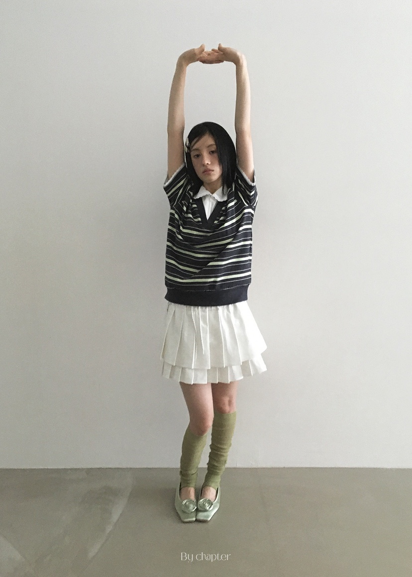 BY CHAPTER韓國代購㊣女裝新款25春夏人氣推薦時尚休閑裙褲Chapter裙褲