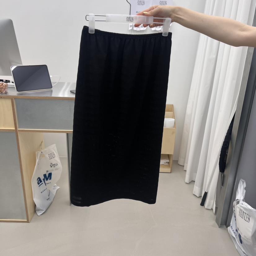 STAINLESS韓國直郵㊣女士新品職業熱賣休閑推薦半身裙中短裙STAINLESS半身裙/中短裙圖色2