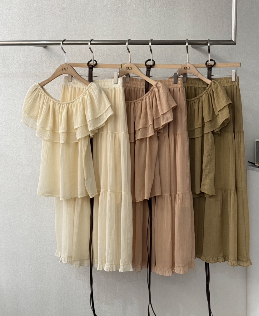 TWENTY FOUR SEVEN24-7韓國直郵㊣女士新品職業套裝含腰帶套裝TEWNTY FOUR SEVEN24-7套裝